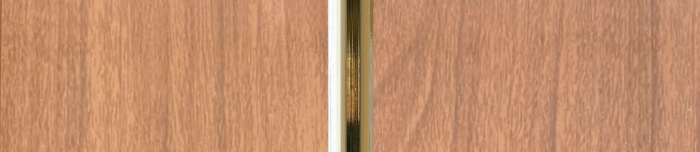 Plafon PVC SK004 NG Sheen Teak Nat Gold