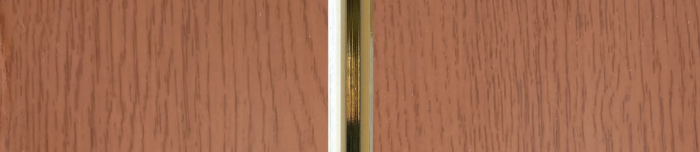 Plafon PVC SK005 NG Rrd Mahogany Nat Gold